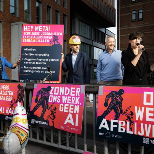 Schrijvers, journalisten en vertalers in opstand tegen AI